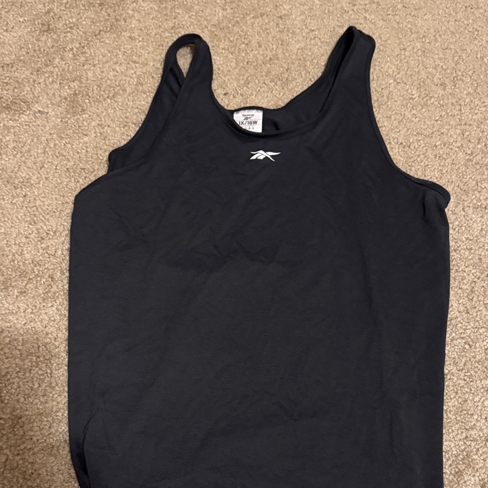 Reebok Black Athletic Tank